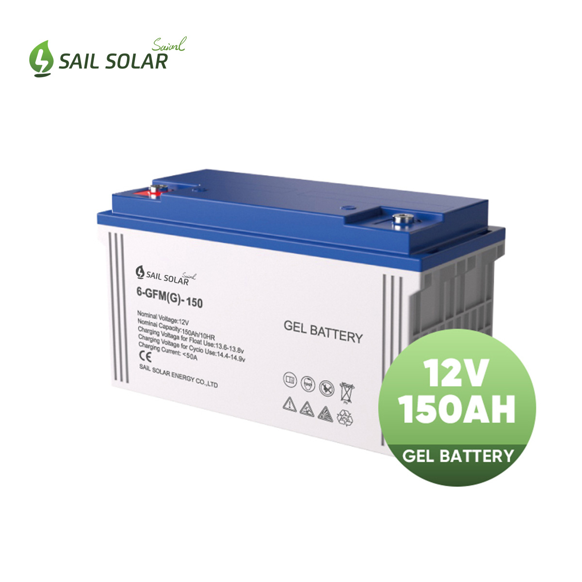 12V 150AH Lead Acid Gel Battery