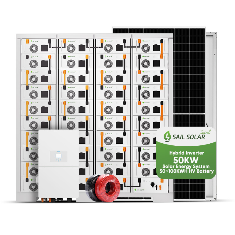Pentru centrele comerciale Sistemul solar On/Off Grid de 50KW acceptă conexiune paralelă