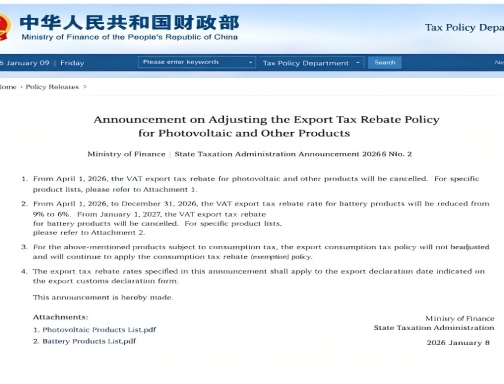 Ultima fereastră pentru reduceri la produsele fotovoltaice: Decizia Chinei de a elimina rambursările de TVA la export pentru produsele fotovoltaice