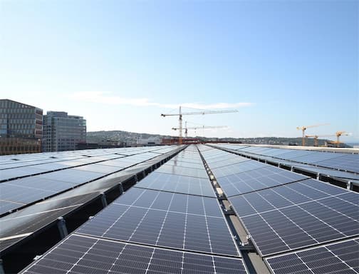 Sistem solar de 700 kW în Norvegia